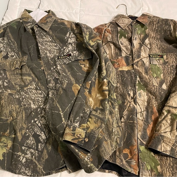 Camo Hunting Shirt, Scent Blocker - Picture 5 of 6